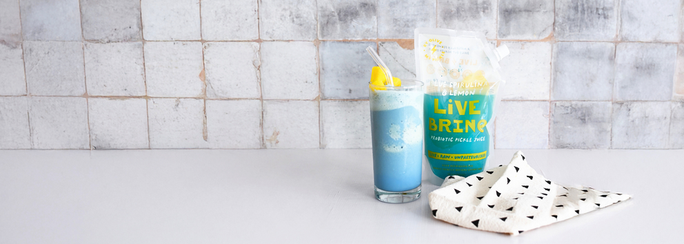 Blue Dream Cloud Pickle Juice Smoothie}