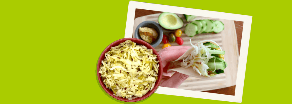 Turkey Roll Up with Kraut}