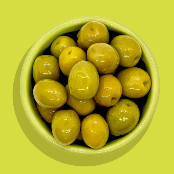 Castelvetrano "Butter" Olives with Pits, Naturally Fermented