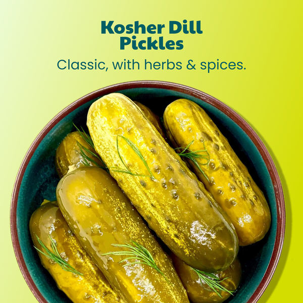 Fermented Kosher Dill Pickles for Sale Olive My Pickle
