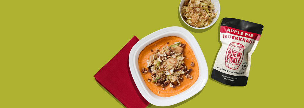 Apple Cinnamon Sweet Potato Casserole}