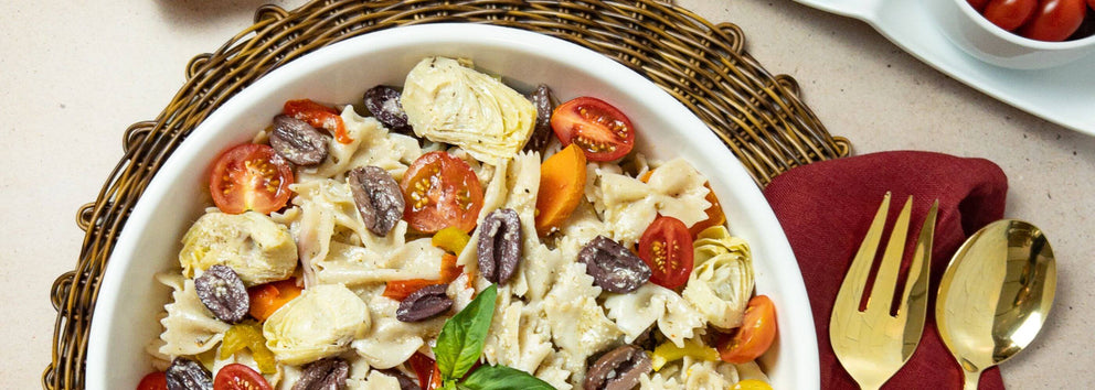 Gut Healthy Probiotic Pasta Salad}
