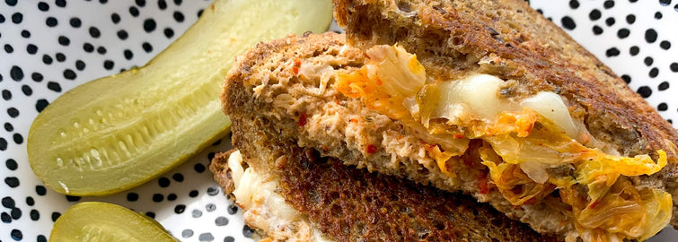 Keto-Friendly Recipe: Grilled Cheese with Kimchi
