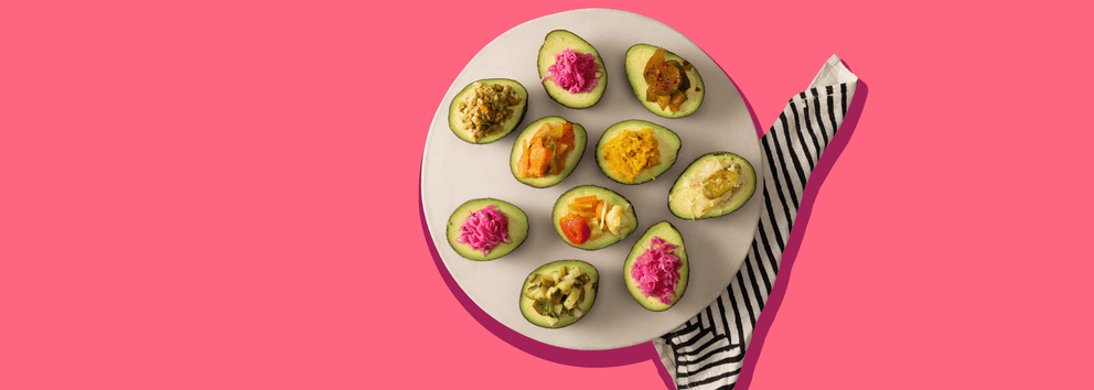 Stuffed Avocados}
