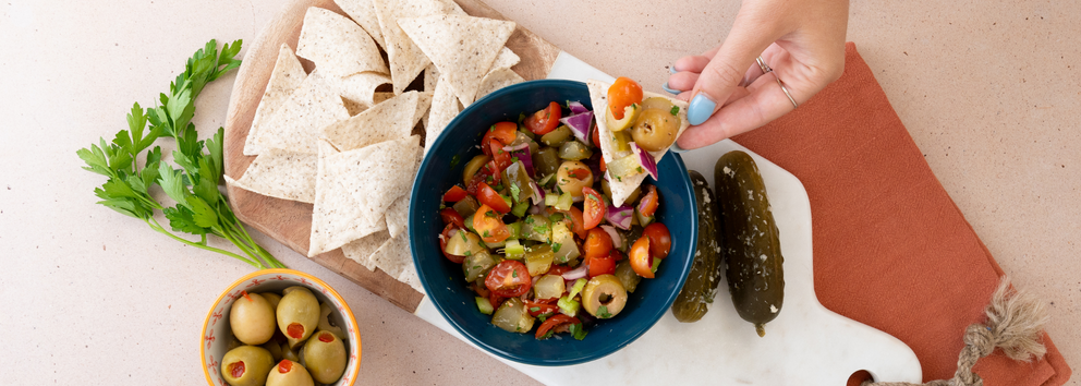 Pickled Bloody Mary Salsa}