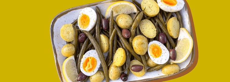 Spicy Green Bean Potato Salad
