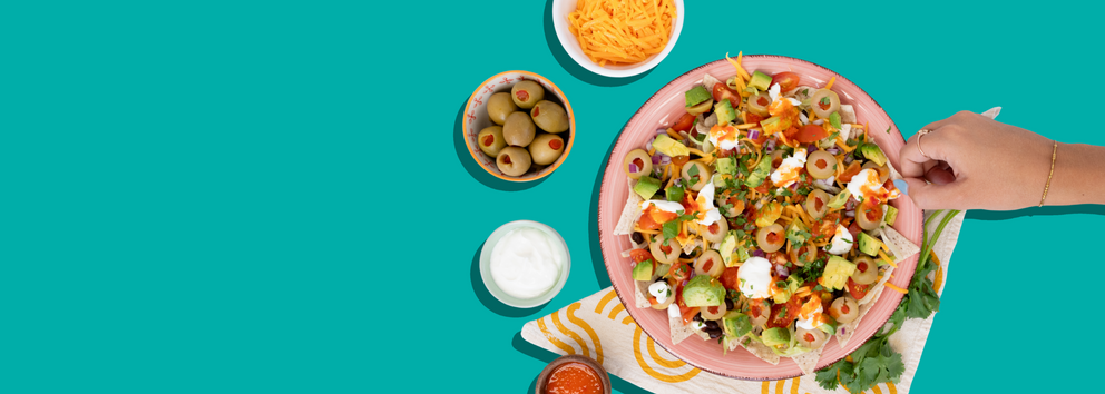 Gut-Healthy Loaded Nachos}