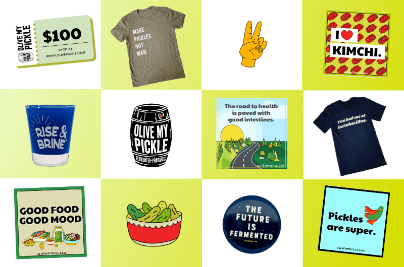 Gifts & Merch from Olive My Pickle