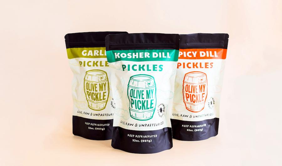 fermented kosher dill pickles