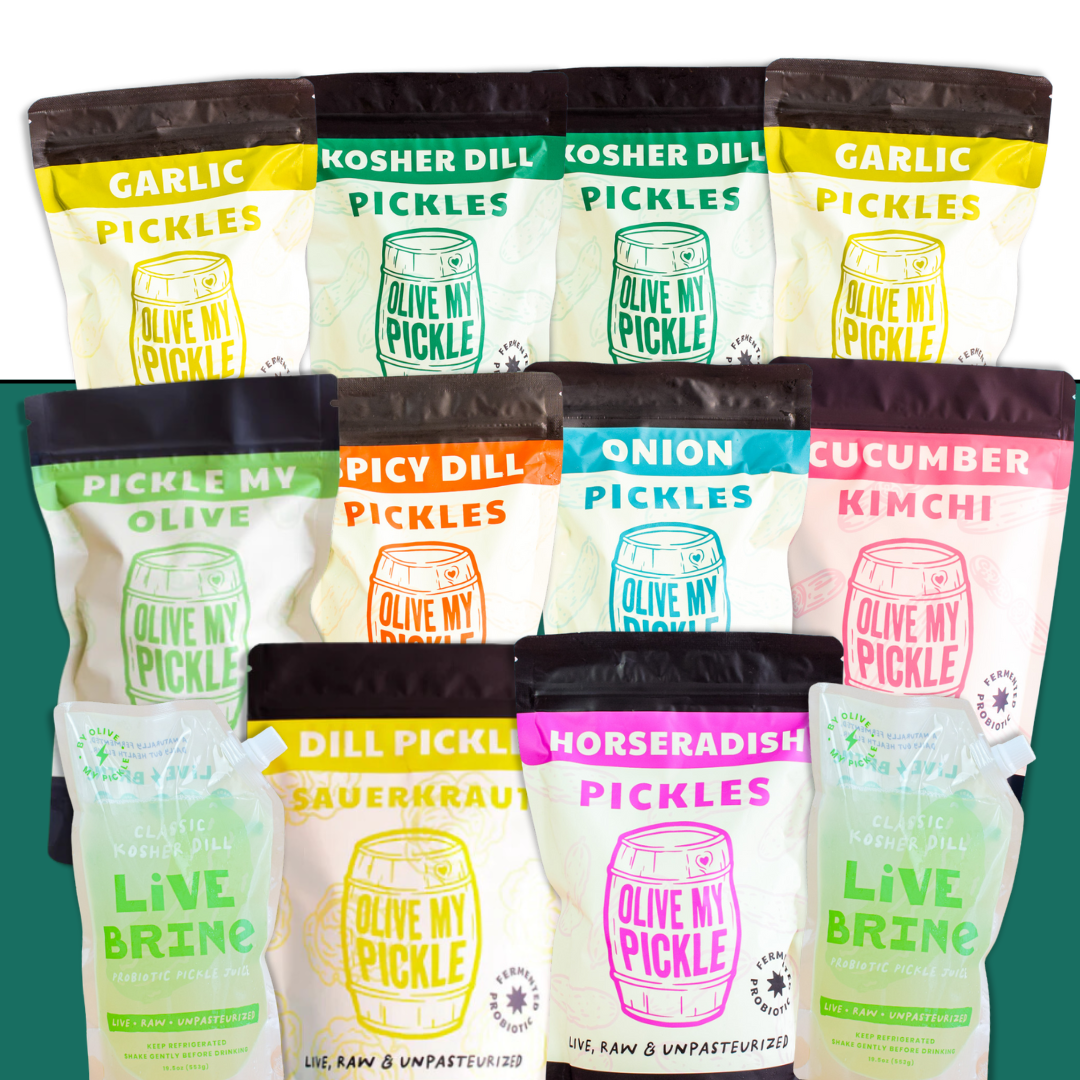 The Biggest Pickle Pack 12 Pack | Fermented Probiotic Pickles