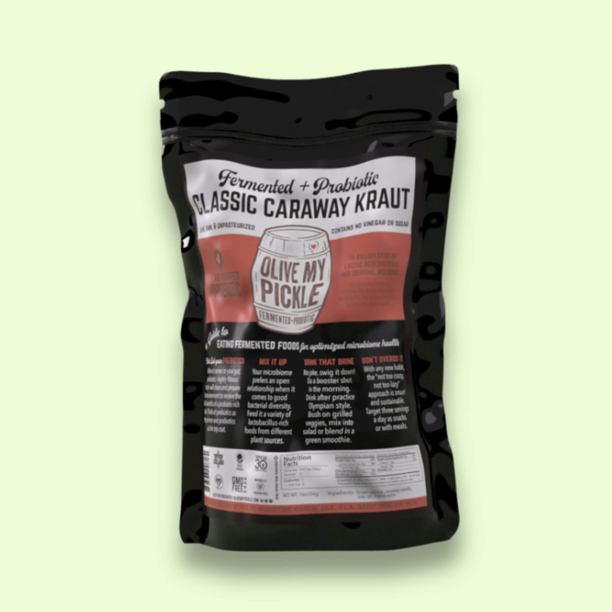 Classic Caraway Fermented Kraut