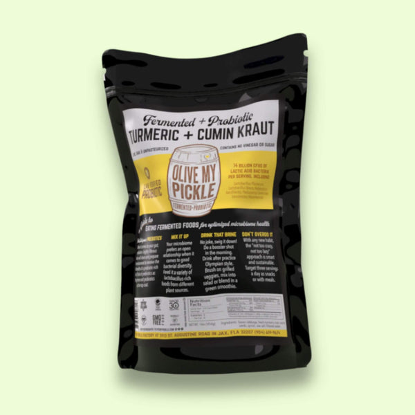 Turmeric + Cumin Fermented Kraut