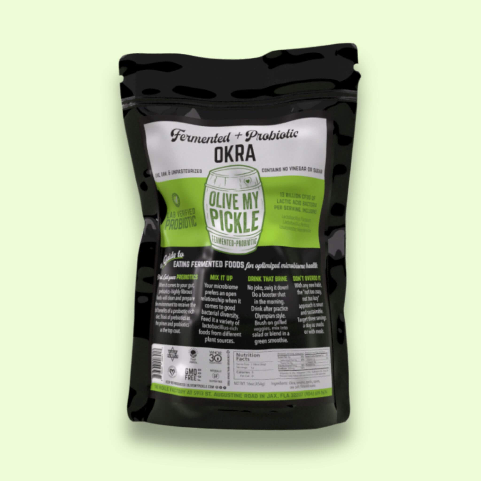 Fermented Okra (3 PACK)