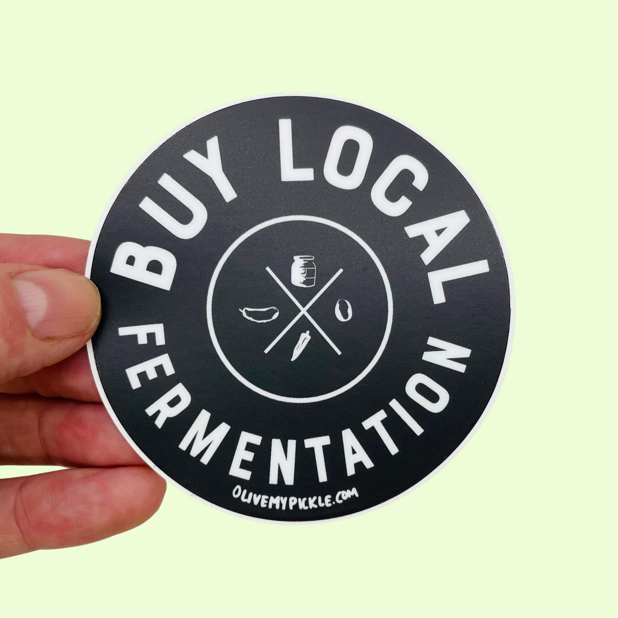 Buy Local Fermentation Sticker