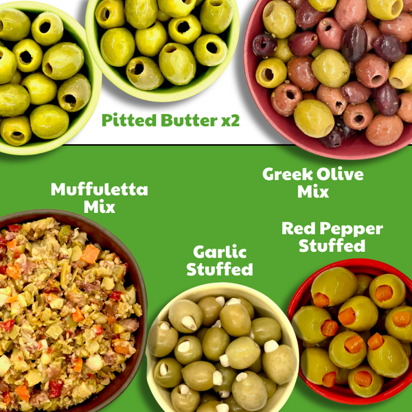 Copy Of The Healthy Olive Starter 3 Pack | Probiotic Fermented Olives