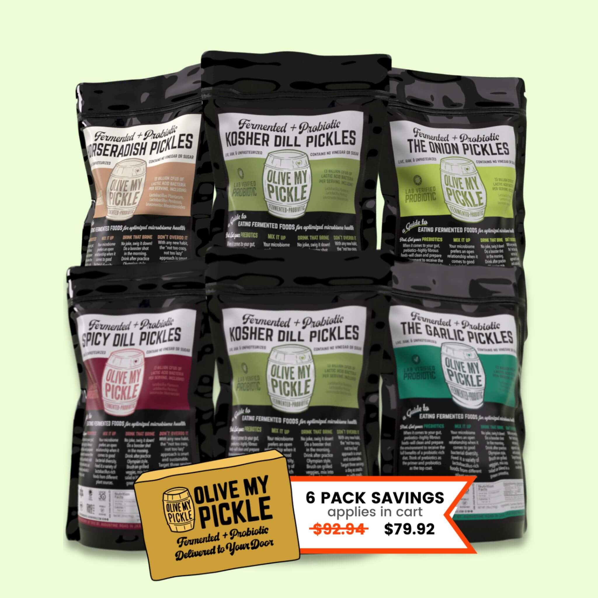 Big Fermented Pickle Bundle