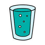 LiveBrine Probiotic Pickle Juice: Blue Spirulina & Lemon