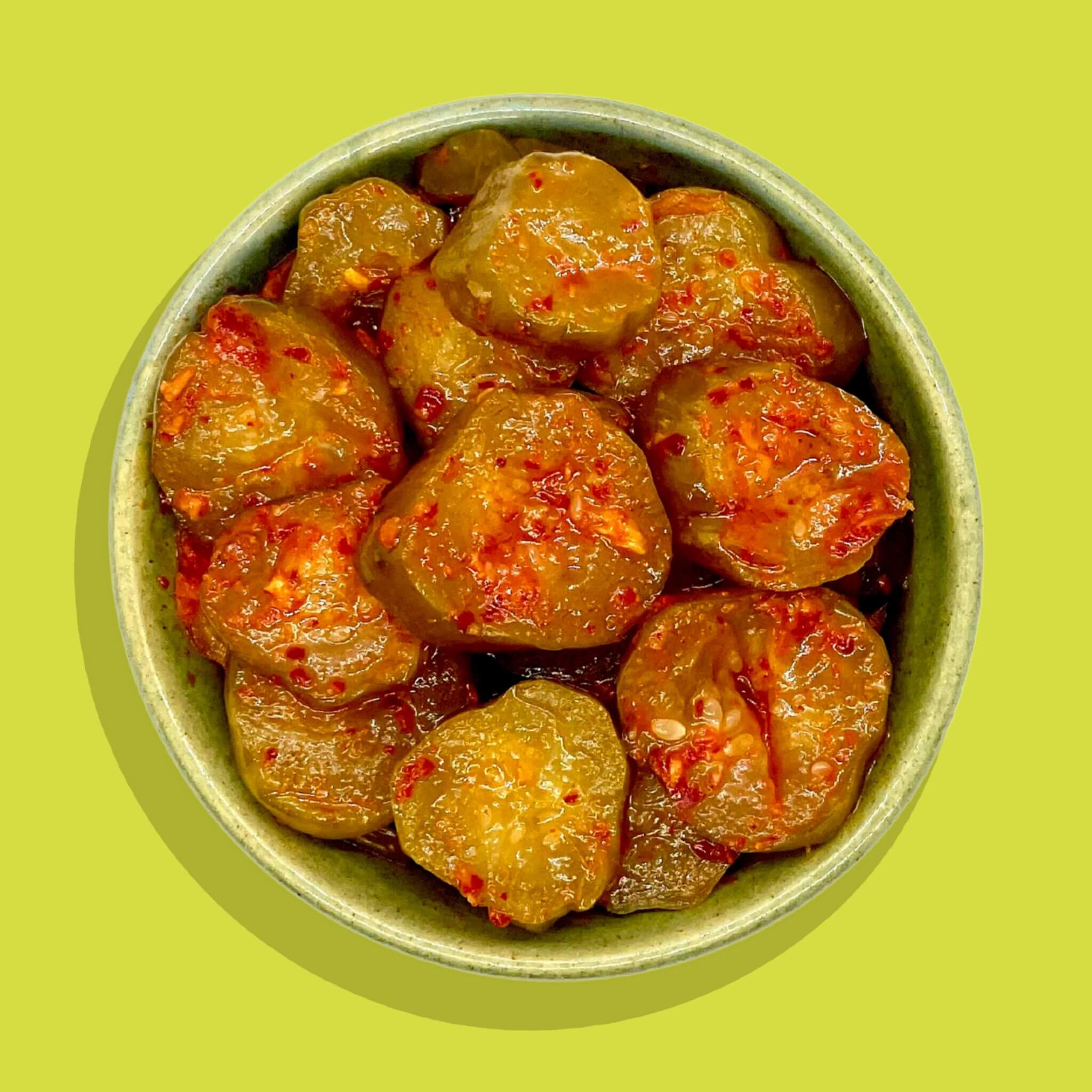 Fermented Cucumber Kimchi with Probiotics Olive My Pickle