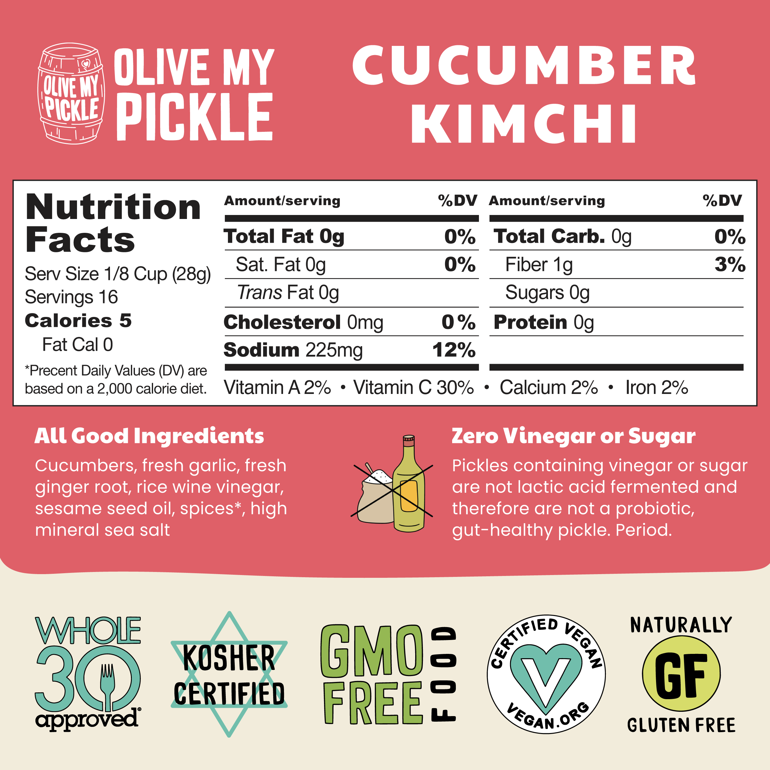 Cucumber Fermented Kimchi | Fermented Probiotic Pickles Cucumber Fermented Kimchi | Fermented Probiotic Pickles