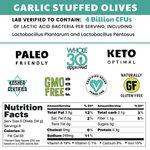Garlic Stuffed Olives (3 PACK)