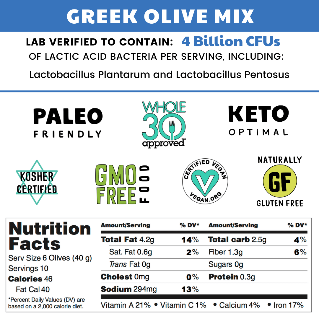 Greek Olive Mix (3 PACK)