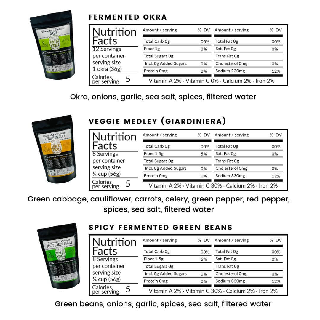 Fermented Vegetable Bundle