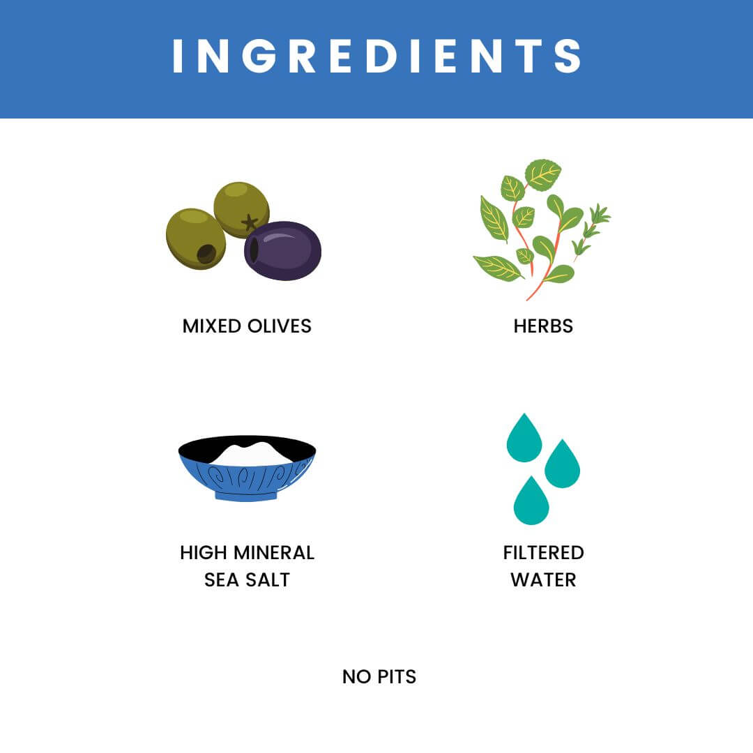 Greek Olive Mix (3 PACK)