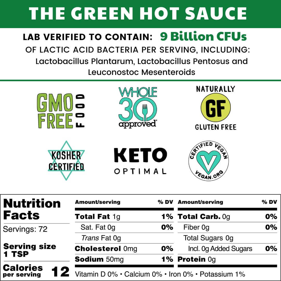 Probiotic Hot Sauce Bundle - 3 pack