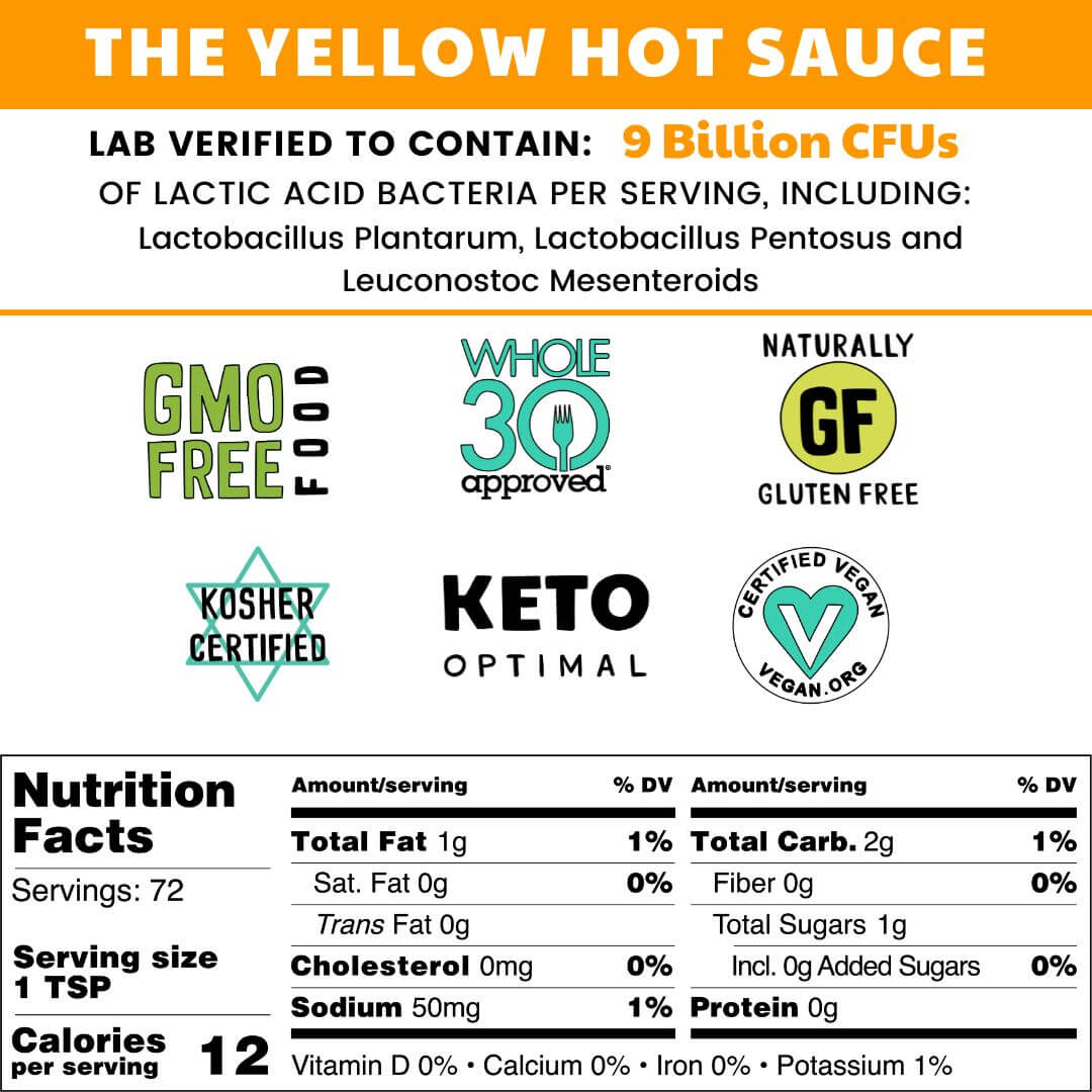 Probiotic Hot Sauce Bundle - 3 pack