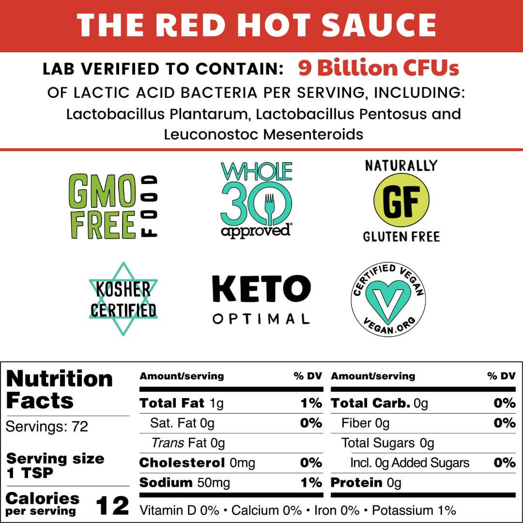 Probiotic Hot Sauce Bundle - 3 pack