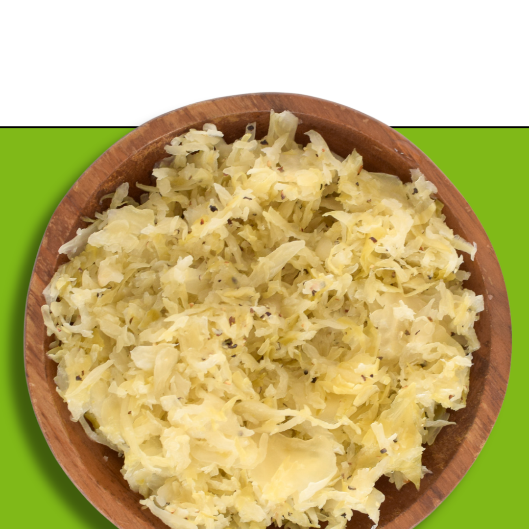 Smoked Black Pepper and Garlic Sauerkraut