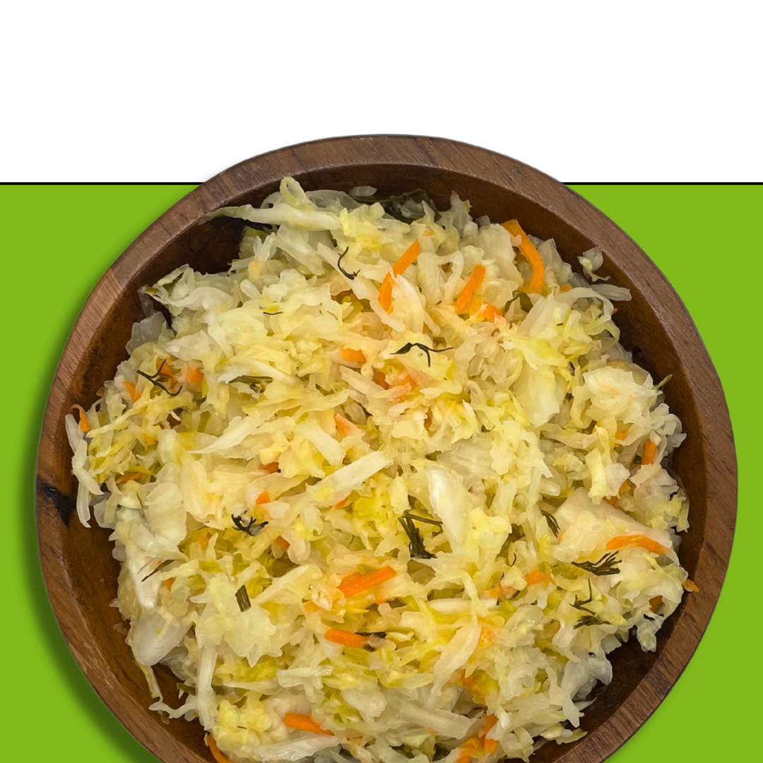 Carrot and Dill Sauerkraut