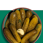 Garlic and Dill Gherkins