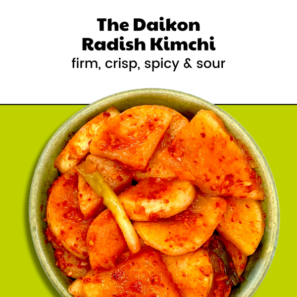 Daicon Radish Fermented Kimchi | Authentic Fermented Kimchi