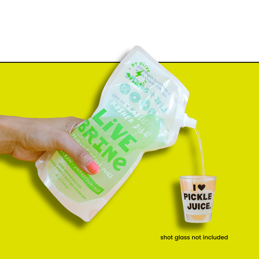 LiveBrine Probiotic Pickle Juice: Classic Kosher Dill