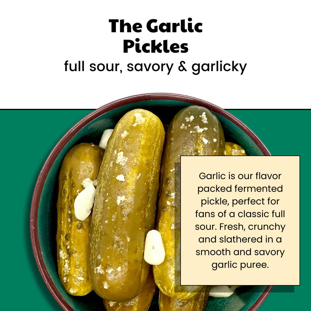 Garlic Fermented Pickles