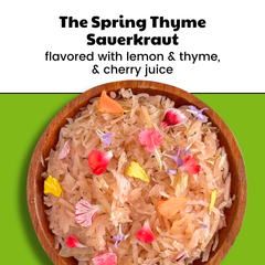 Spring Thyme Sauerkraut