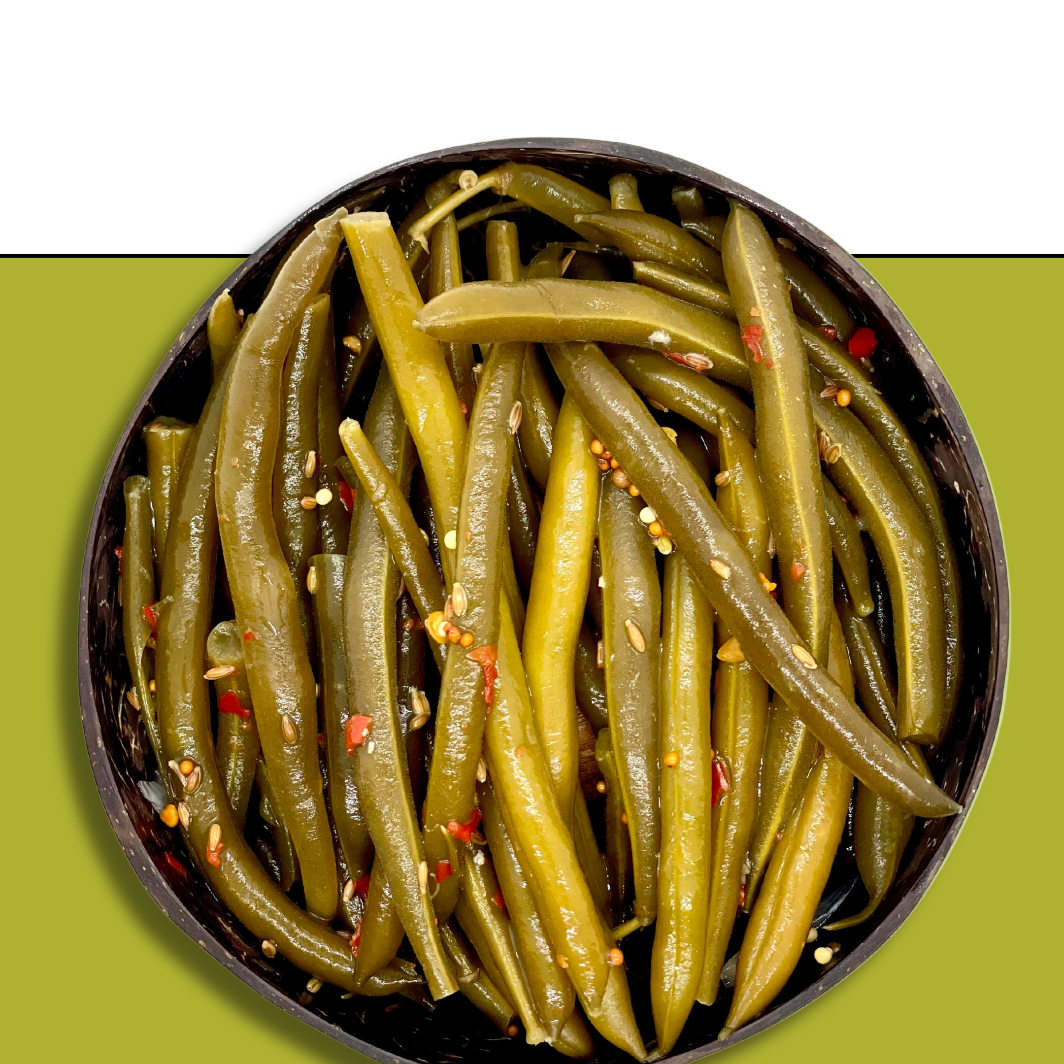 Spicy Fermented Green Beans