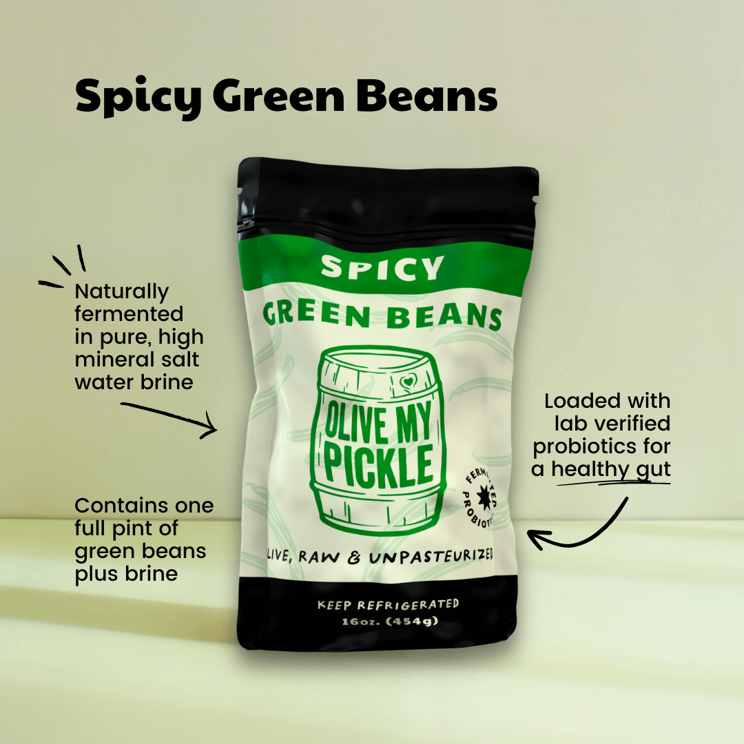 Spicy Green Beans | Olive My Pickle