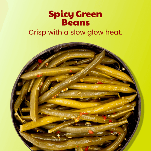 Spicy Fermented Green Beans (3 PACK)