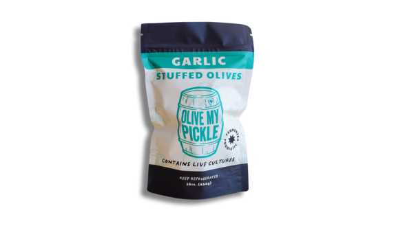 Stuffed olives garlic flavor