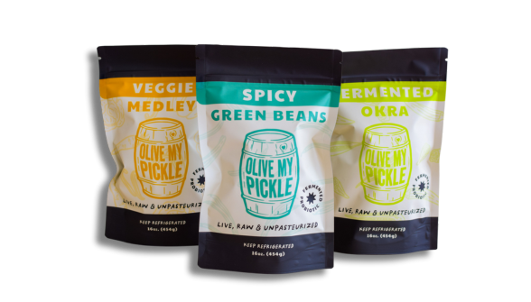 Veggie Trio: Spicy, Green Beans, Kora, Pickle
