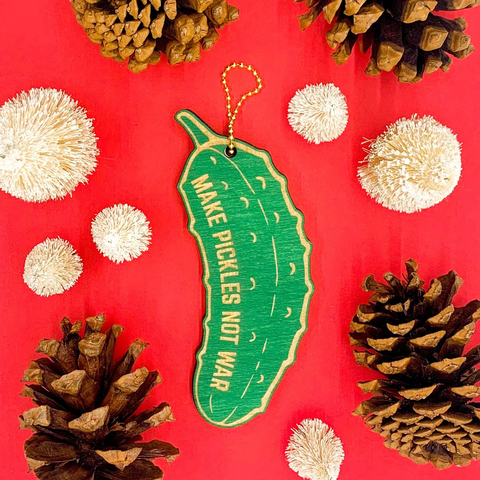 Lucky Pickle Keychain