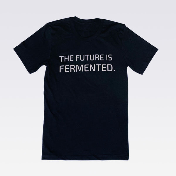 The Future Is Fermented Tee in Vintage Black