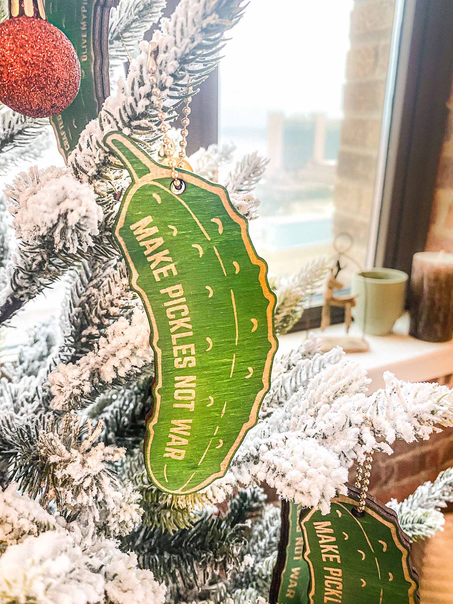 Lucky Pickle Keychain